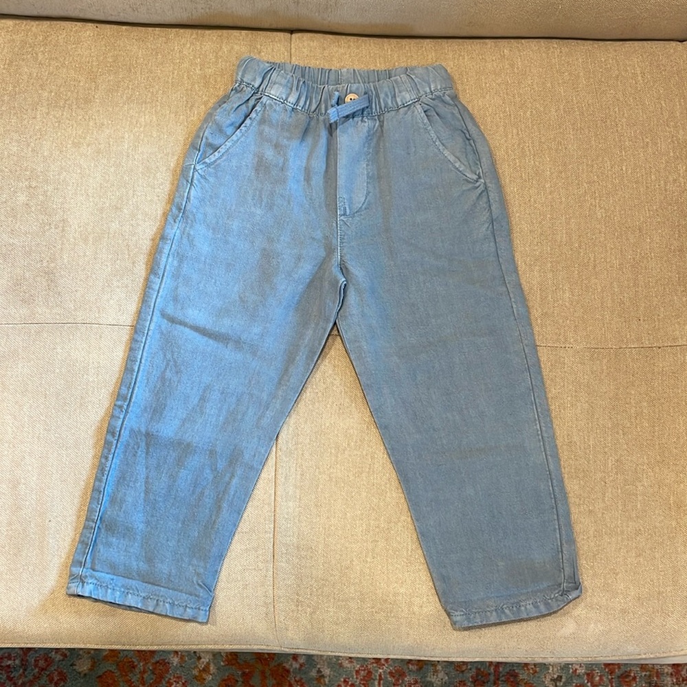 ZARA BOYS SZ 2 YRS BLUE PANTS